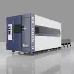 Industrio Laser Ekipaĵo 1000w Cnc Fibra Laser Tranĉa Maŝino Por Ŝtala Metala Folio