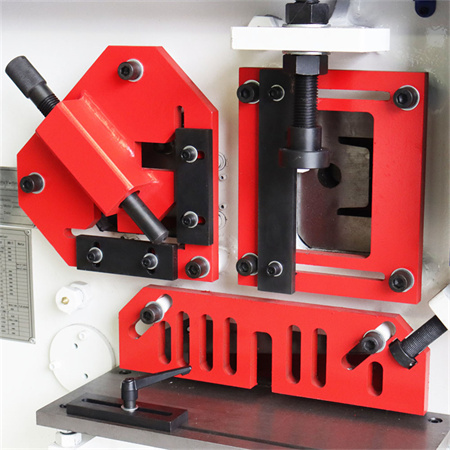 Hidraŭlika Ironworker Press Hydraulic Ironworker Maŝino Ĉinio Potenca Cnc Hidraŭlika Ironworker Punching Press Machine Price
