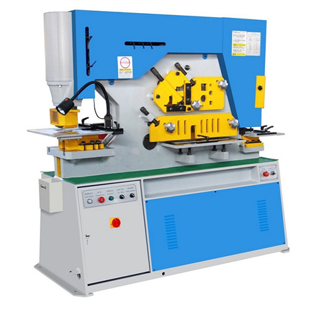 Metala Folio Ironworker Maŝino Multi Functional Ironworker Press Machine Hydraulic